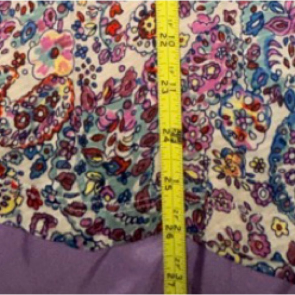 Natural Life Floral Paisley Long Sleeve Blouse Size Small Boho Cotton NWOT - Picture 6 of 8